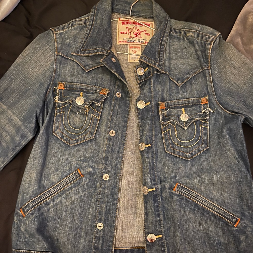 True religion denim jacket